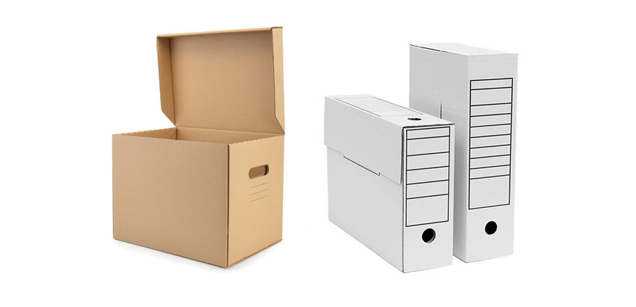 cajas para archivo y trastero